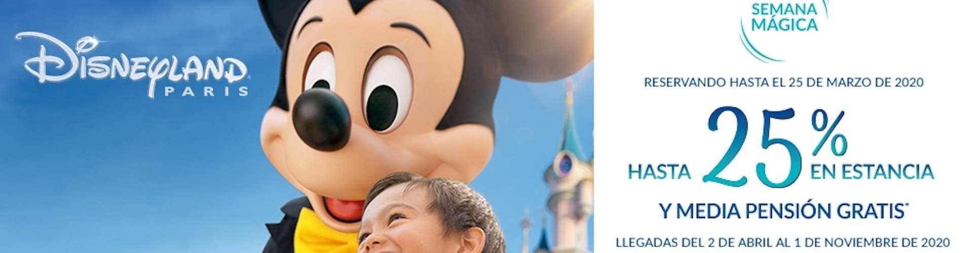 SEMANA MÁGICA DISNEYLAND PARÍS